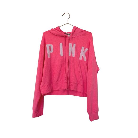Victoria's Secret Jackets & Blazers - Victoria's Secret PINK Pink Zip Hoodie